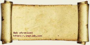 Andrija Jerinić vizit kartica